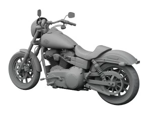 harley-davidson fxdl dyna low rider 2016 Modelo 3D