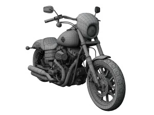 harley-davidson fxdl dyna low rider 2016 Modelo 3D