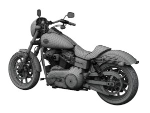 harley-davidson fxdl dyna low rider s 2016 Modello 3D