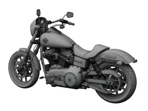 harley-davidson fxdl dyna low rider 2016 Modelo 3D