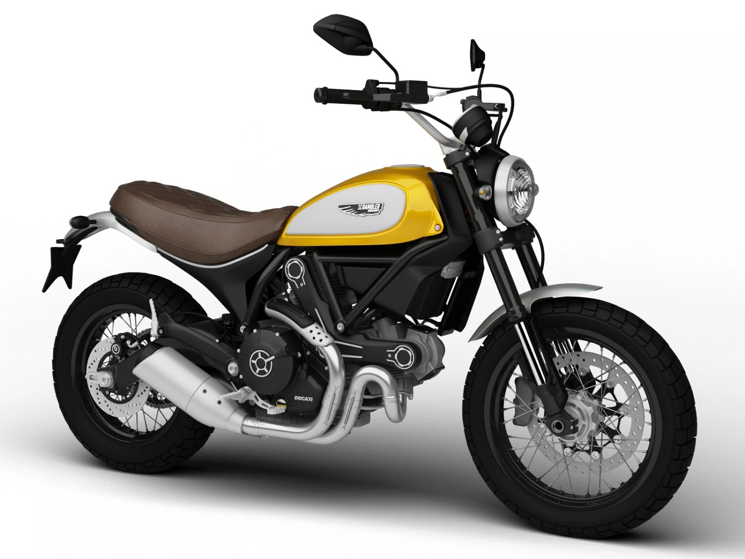 ducati scrambler classic 2016 3D Model .c4d .max .obj .3ds .fbx .stl .blend 