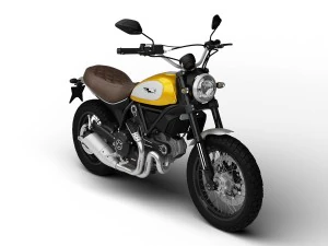 ducati scrambler classic 2016 3D Model