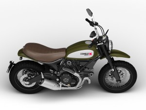 ducati scrambler urban enduro 2016 3D Model