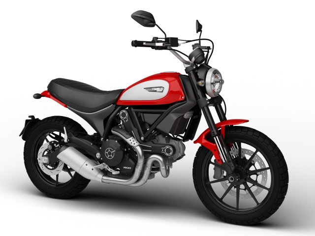 ducati scrambler icon 2016 Modelo 3D .c4d .max .obj .3ds .fbx .stl .blend 