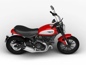 ducati scrambler icon 2016 3D Model