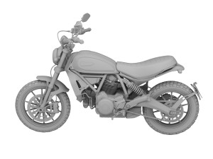 ducati scrambler icon 2016 Modelo 3D
