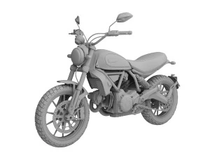 ducati scrambler icon 2016 3D Model