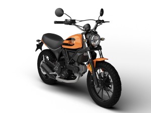 ducati scrambler sixty2 2016 3D Model