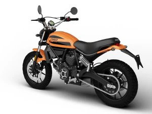 ducati scrambler sixty2 2016 3D Model