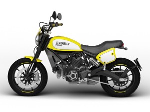 ducati scrambler flat track pro 2016 3D-Modell