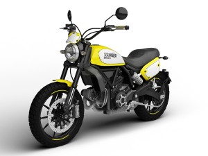 ducati scrambler flat track pro 2016 3D-Modell