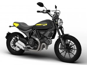 ducati scrambler acelera&ccedil;&atilde;o total 2016 Modelo 3D