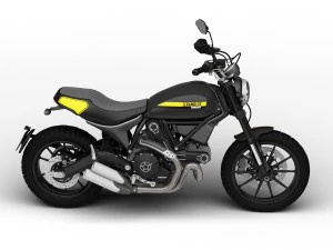 ducati scrambler full throttle 2016 3D Model