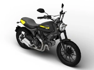 ducati scrambler full throttle 2016 3D Model