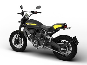 ducati scrambler full throttle 2016 3Dモデル