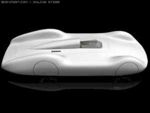 auto union type c streamline 3D Model