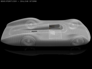 auto union type c streamline 3D Model