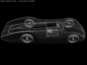 auto union type c streamline 3D Model