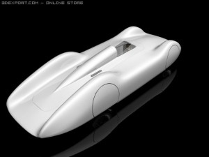 auto union type c streamline 3D Model