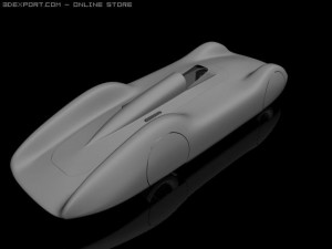 auto union type c streamline 3D Model