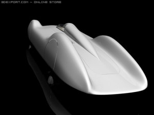 auto union type c streamline 3D Model