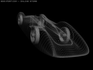 auto union type c streamline 3D Model