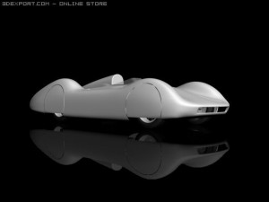 auto union type c streamline 3D Model