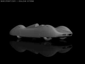 auto union type c streamline 3D Model