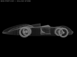 auto union type c streamline 3D Model