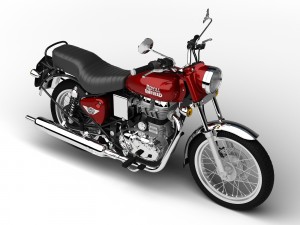 royal enfield bullet electra 2016 Model 3D