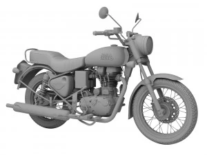 royal enfield bullet electra 2016 3D Model