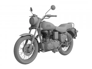 royal enfield bullet electra 2016 3D Model