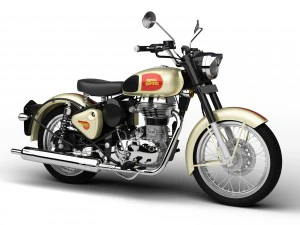 royal enfield clássico 500 2016 Modelo 3D