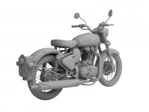 royal enfield classic 500 2016 Model 3D