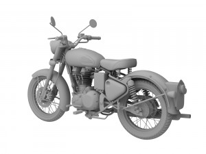 royal enfield classic 500 2016 Model 3D