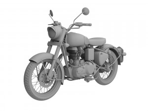 royal enfield classic 500 2016 Model 3D