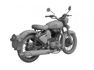 royal enfield classic 500 2016 Model 3D