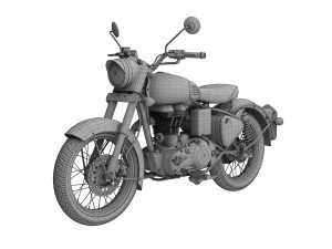 royal enfield classic 500 2016 Model 3D