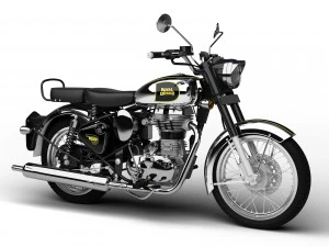 royal enfield clássico cromado 2016 Modelo 3D