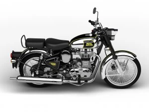 royal enfield classic chrome 2016 3D Model