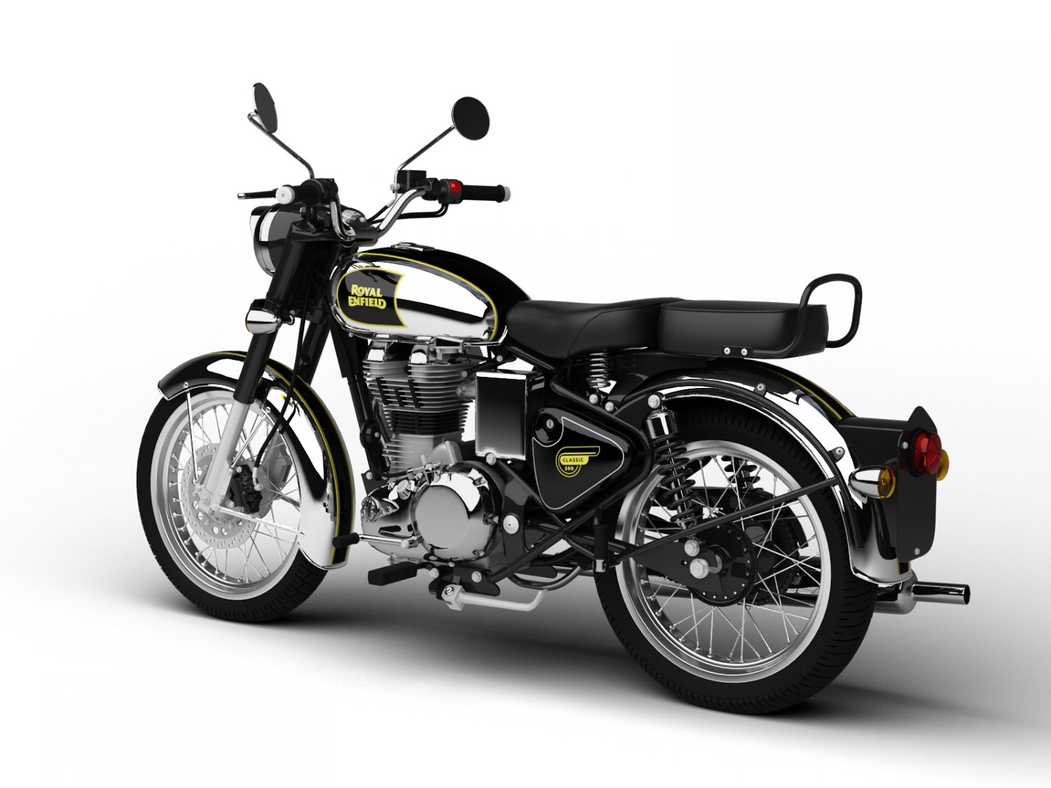 Royal enfield classic chrome discount colour