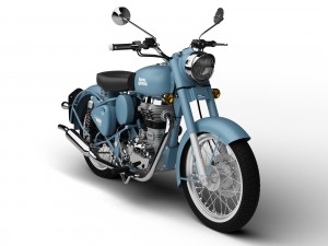 royal enfield classic squadron blue 2016 3Dモデル