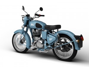 royal enfield classic squadron blue 2016 3Dモデル