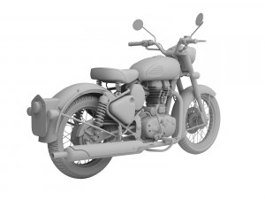 royal enfield classic desert storm 2016 Modèle 3D