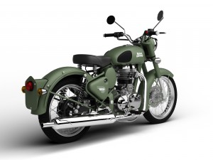 royal enfield classic battle green 2016 Modelo 3D