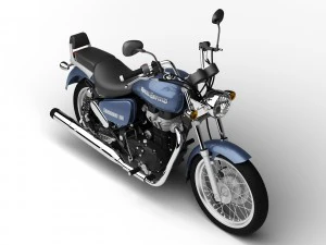 royal enfield thunderbird 500 2016 3D Model