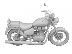 royal enfield thunderbird 500 2016 3D Модель