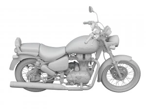 royal enfield thunderbird 500 2016 3D Model