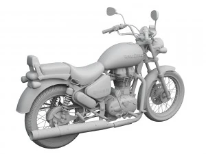 royal enfield thunderbird 500 2016 3D Model