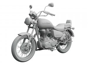 royal enfield thunderbird 500 2016 3D Model